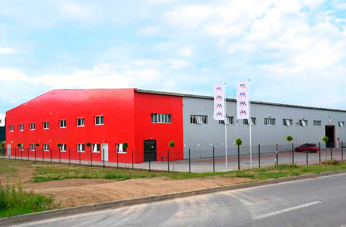 Slovaquie Entrepôt de structures en acier